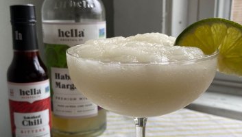 Hella Cocktail Co® X Ritual Zero Proof® Frozen Habanero Smoked Chili Margarita Mocktail